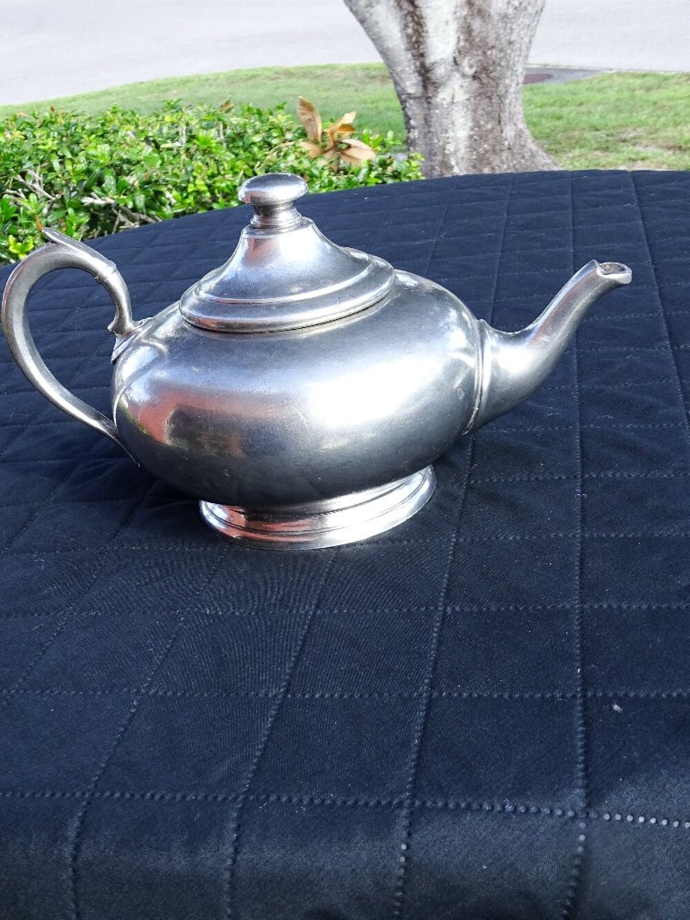 William Roberts Vintage Pewter Teapot Made in Italy